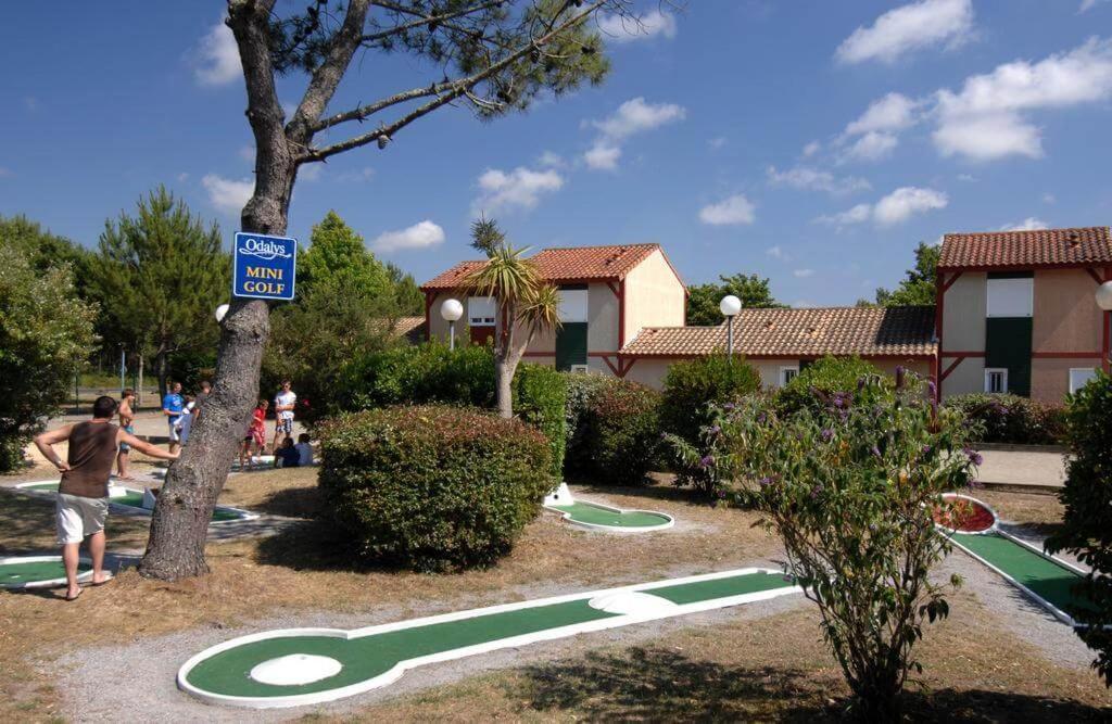 Maisonnette 5 Personnes Dans Residence Avec Piscine Soustons Buitenkant foto