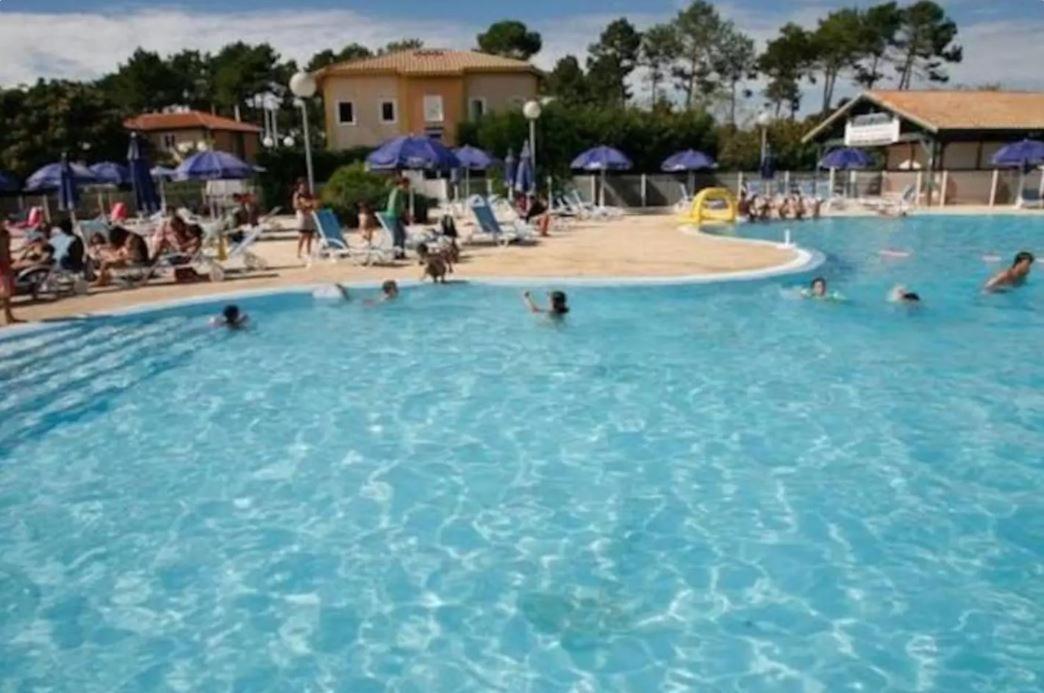 Maisonnette 5 Personnes Dans Residence Avec Piscine Soustons Buitenkant foto